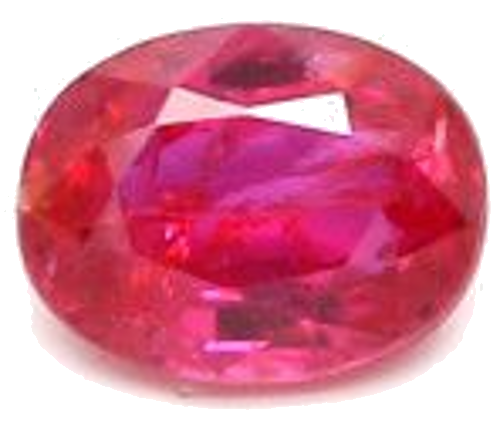 0.25 carat RED BRILLIANTSTEP cut Oval Rubinas (1)