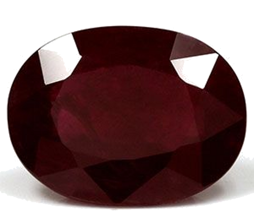 4.12 carat RED Oval Rubinas (1)