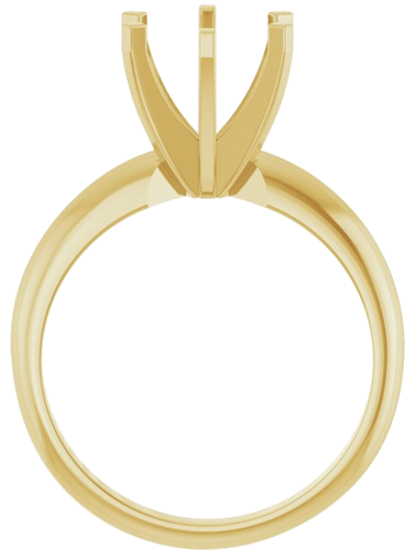 Sužadėtuvių Žiedas „Light Solitaire“ 585 Geltonojo Aukso Round 7.8mm x 8.6mm (2)