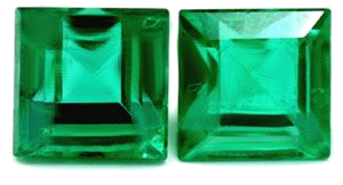 2.45 carat GREEN Square Smaragdas (1)