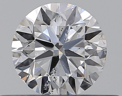 0.3 carat D-SI2 Very Good cut Natūralus Round Deimantas (1)