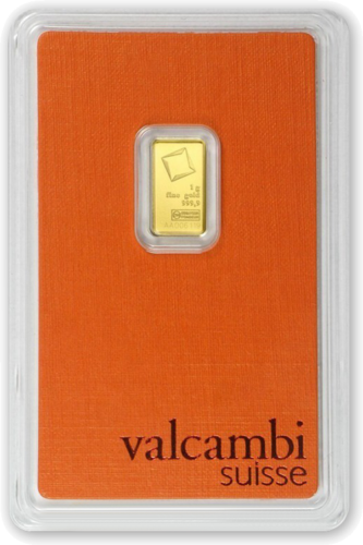 1 гр. Инвестиционно златно кюлче Valcambi (2)