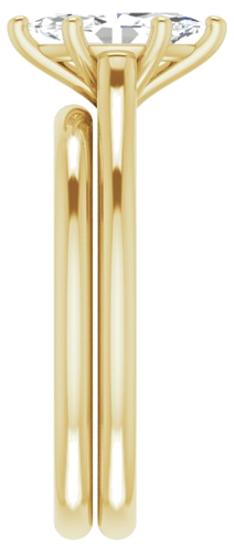 Sužadėtuvių Žiedas „Solitaire“ 585 Geltonojo Aukso Marquise 9mm x 4.5mm (9)