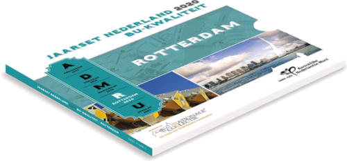 2020 Нидерланды Роттердам Набор монет евро BU (3)