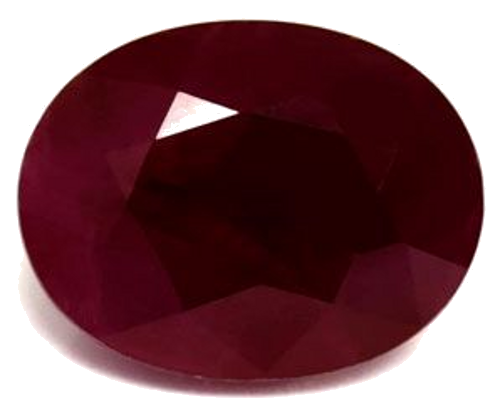 3.06 carat RED Oval Rubinas (1)