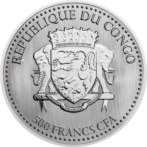 2022Silverback Gorilla Congo 1 oz silver coin (2)