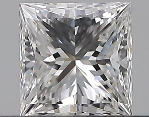 0.35 carat E-VS2 Natūralus Princess Deimantas (1)