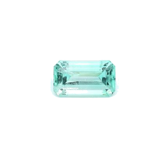 1.41 carat GREEN STEP cut Octagonal Smaragdas (1)