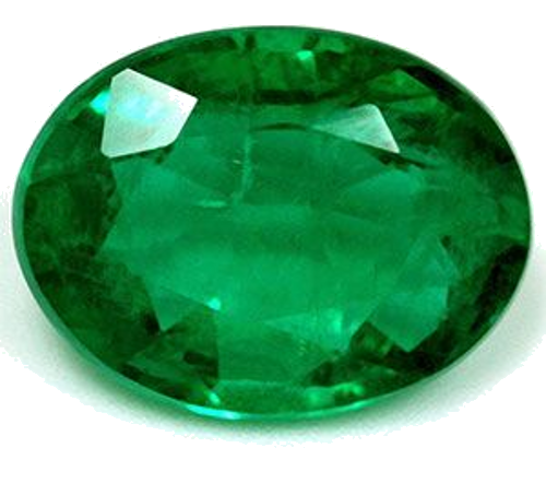 2.94 carat GREEN Oval Smaragdas (1)