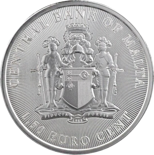 1 oz Европа 2022 Мальта серебряная монета (2)