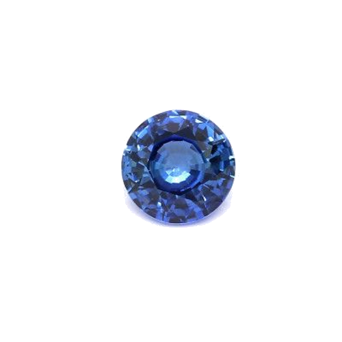 1.8399999999999999 carat BLUE BRILLIANTSTEP cut Round Safyras (1)