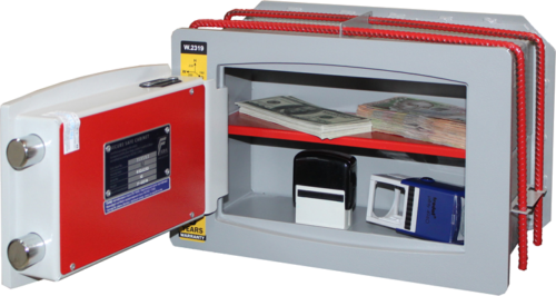 Сейф встраиваемый в стену W2319E LEFT SIDE (15 кг) (4)