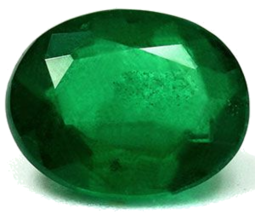 1.99 carat GREEN Oval Smaragdas (1)
