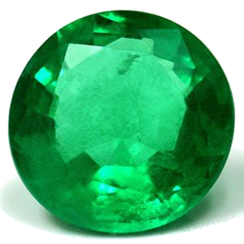 2.41 carat GREEN Round Smaragdas (1)