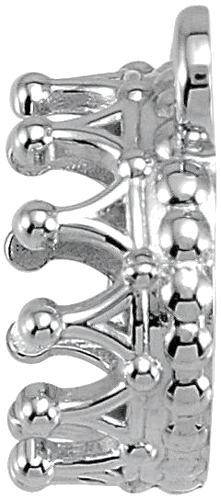 Pakabukas „Cabochon Crown“ 925 Sidabro Round 8mm (4)