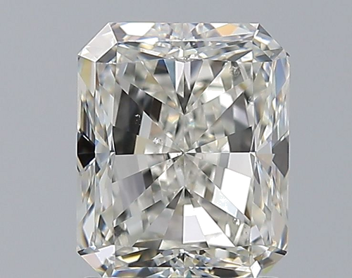 2.0 carat H-VS2 Natūralus Radiant Deimantas (1)
