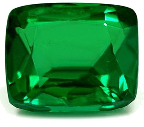 2.33 carat GREEN Cushion Smaragdas (1)