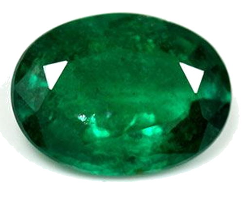 1.82 carat GREEN Oval Smaragdas (1)