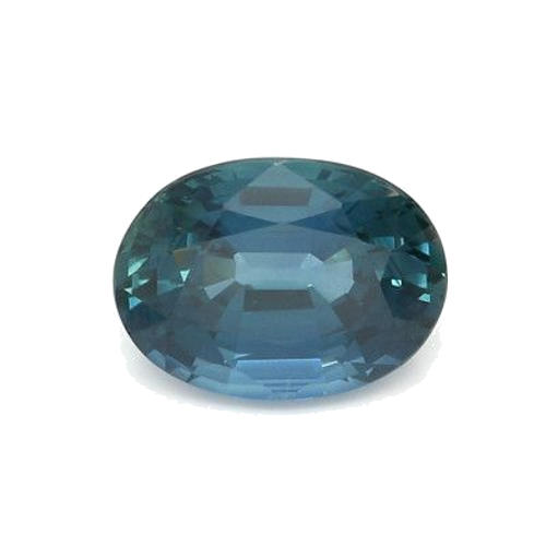 3.54 carat BLUE BRILLIANTSTEP cut Oval Safyras (1)