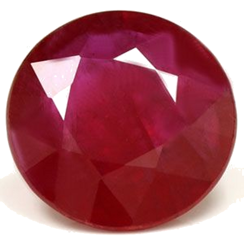 2.38 carat RED Round Rubinas (1)