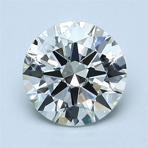 1.5 carat K-SI2 Excellent cut Natūralus Round Deimantas (1)