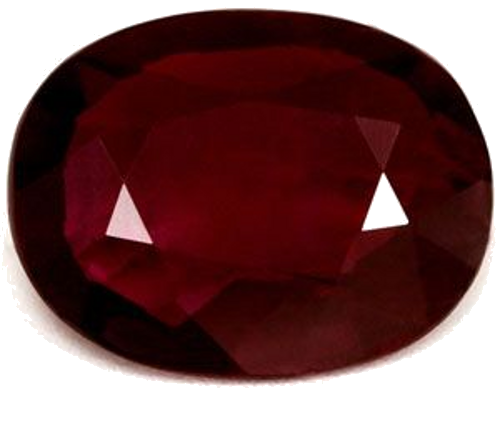 1.64 carat RED Oval Rubinas (1)