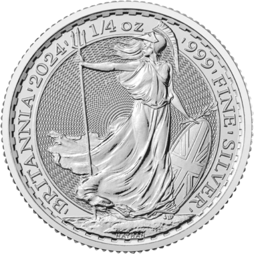 1/4 oz Britannia 2024 Great Britain silver coin (1)