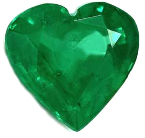 3.3 carat GREEN Heart Smaragdas (1)
