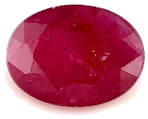 1.25 carat RED Oval Rubinas (1)