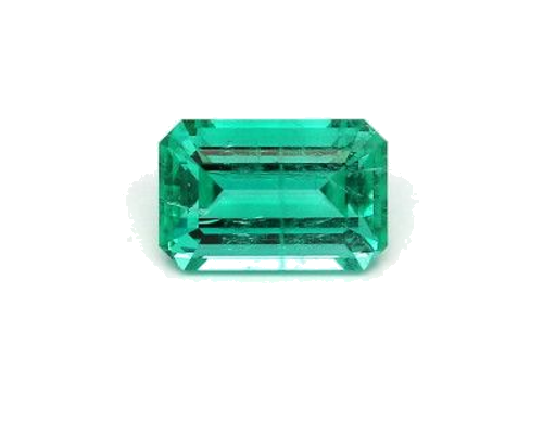 1.83 carat GREEN STEP cut Octagonal Smaragdas (1)