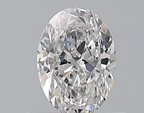 0.5 carat D-SI2 Natūralus Oval Deimantas (1)