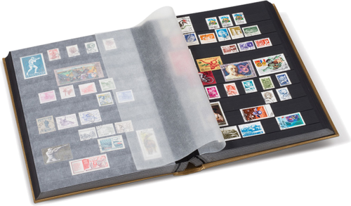 Албум за марки Comfort Metallic Edition Black (64 стр.) (4)