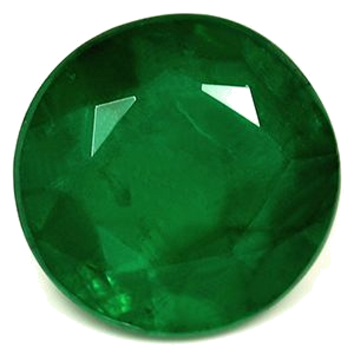 2.56 carat GREEN Round Smaragdas (1)