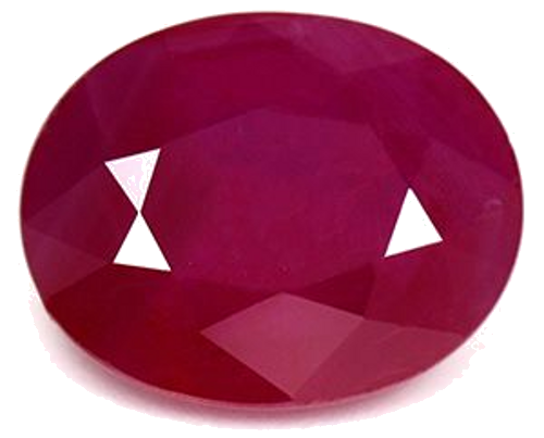 7.15 carat RED Oval Rubinas (1)