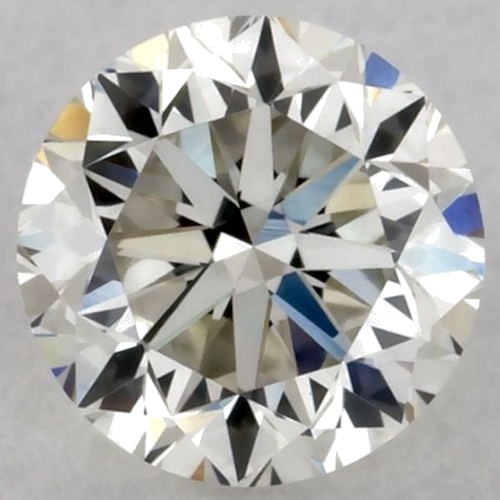 0.3 carat K-VVS2 GD cut Natūralus Round Deimantas (1)