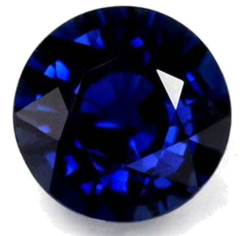 1.67 carat BLUE Round Safyras (1)