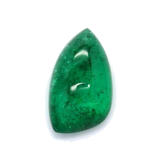 2.41 carat GREEN CABOCHON cut Other Smaragdas (1)
