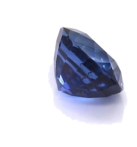 1.11 carat BLUE BRILLIANTSTEP cut Oval Safyras (1)