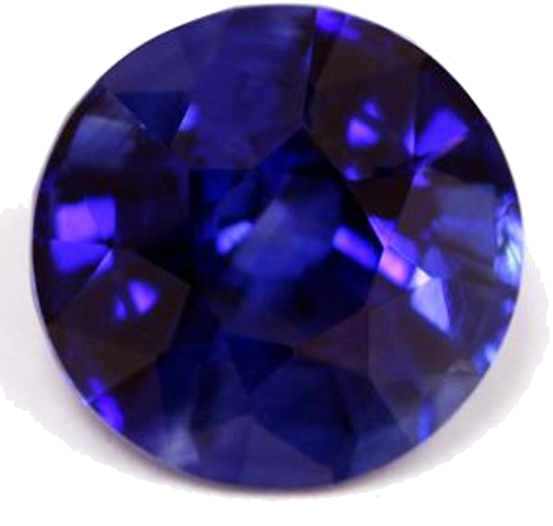4.29 carat BLUE Round Safyras (1)