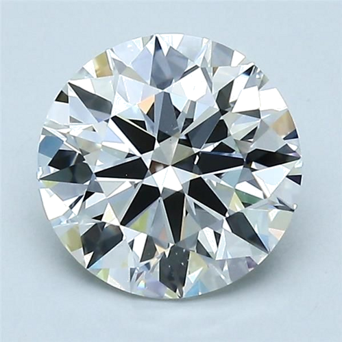 2.03 carat G-VS2 Excellent cut Natūralus Round Deimantas (1)