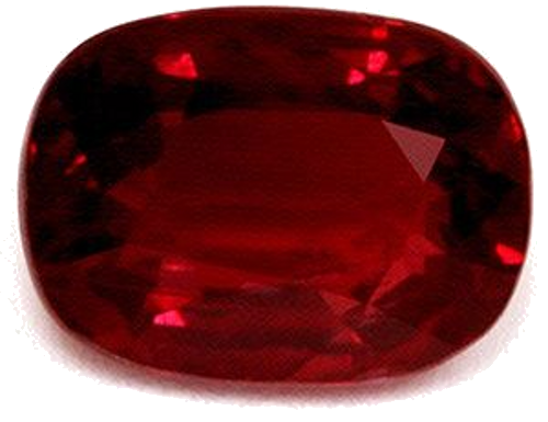 2.03 carat RED Cushion Rubinas (1)