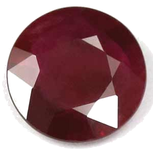 1.29 carat RED Round Rubinas (1)