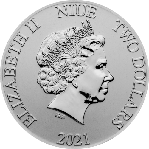 2 oz Hawksbill Turtle 2021 Niue silver coin (Mix) (2)