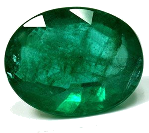 7.53 carat GREEN Oval Smaragdas (1)