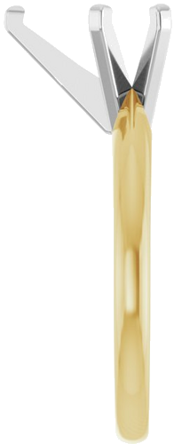 Sužadėtuvių Žiedas „Solitaire“ 585 Baltojo Ir Geltonojo Aukso Pear Shape 10mm x 6.5mm (4)