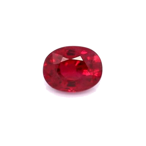 1.03 carat RED BRILLIANTSTEP cut Oval Rubinas (1)