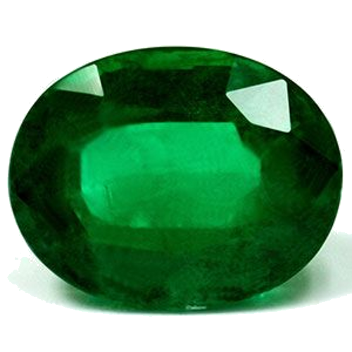 5.0 carat GREEN Oval Smaragdas (1)