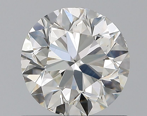 0.9 carat I-VS2 Very Good cut Natūralus Round Deimantas (1)