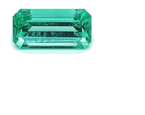 0.59 carat GREEN STEP cut Octagonal Smaragdas (1)