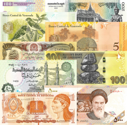 Банкноти от света 50 бр. (1)